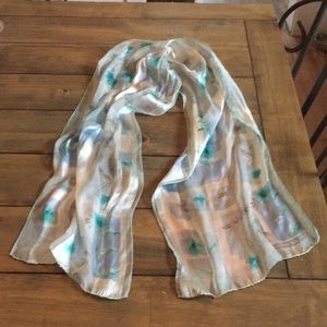 Jones New York silk scarf